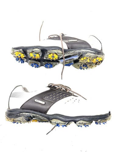 Used Etonic Mens Golf Shoes White Senior 7 11860-s000304694