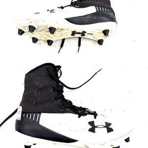 Used Under Armour Adult Fb Cleats White Senior 10 11860-c000308212