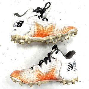 Used New Balance Lax Cleats Boys White Junior 02 11860-c000308525