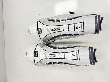 Used Reebok 10k Senior Shin Guards White 17" 11860-s000308769