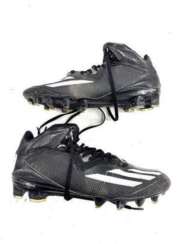 Used Adidas Adult Fb Cleats Black Senior 9.5 11860-s000309196