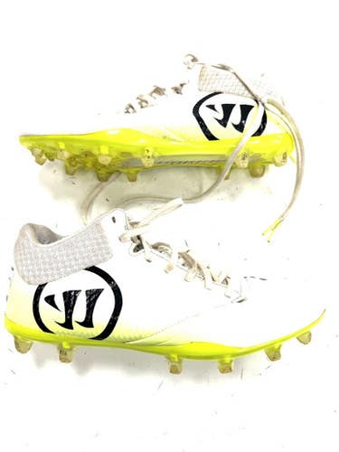 Used Warrior Lax Cleats Mens White Senior 8 11860-s000309199