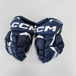 Used Ccm Ft6 Pro Junior Gloves Navy Blue 11" 11860-s000309252