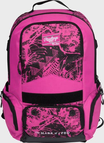 New Rawlings Gamer Bp Pink 11860-rawgamerbppk