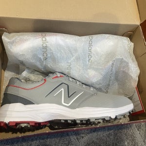 New Balance Men's 10 D NBG2010 Brighton Lightweight Waterproof Golf Shoes Grey