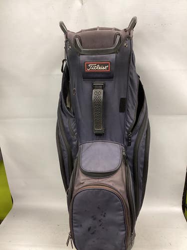 Used Titleist 14 Slot Cart Bag Mens Cart Bag Navy Blue 11851-s000047444