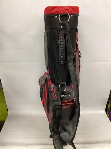 Used Top Flite 4 Slot Stand Bag Mens Stand Bag Black 11851-s000047442