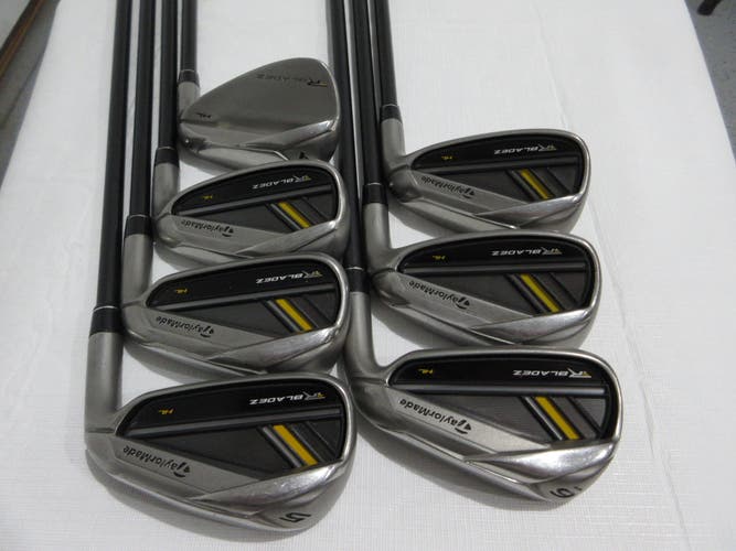 TaylorMade RocketBladez HL Iron Set - 5-PW, AW - Regular Flex Graphite