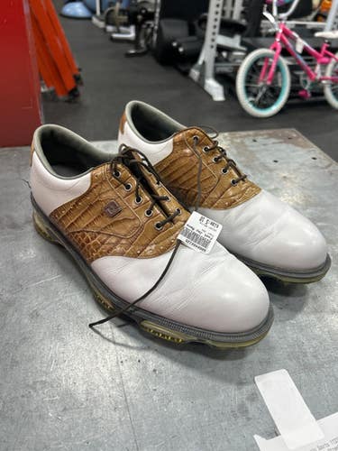 Used Foot Joy Mens Golf Shoes White Senior 10 11337-s000488125