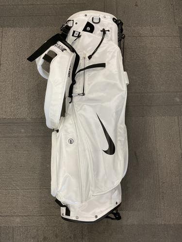 Used Nike Sport Lite Mens Stand Bag White 11614-s000237591