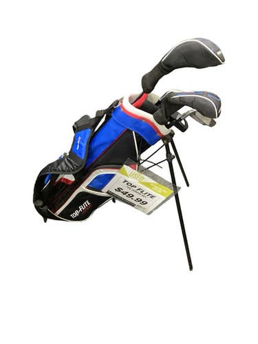 Used Top Flite 7 Pc Junior Set Jr Club Set Rh 7 Piece 11347-s000270205