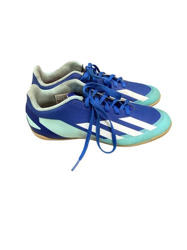 Used Adidas Crazyfast Soccer Indoor Shoes Royal Blue Senior 6.5 11347-s000270172