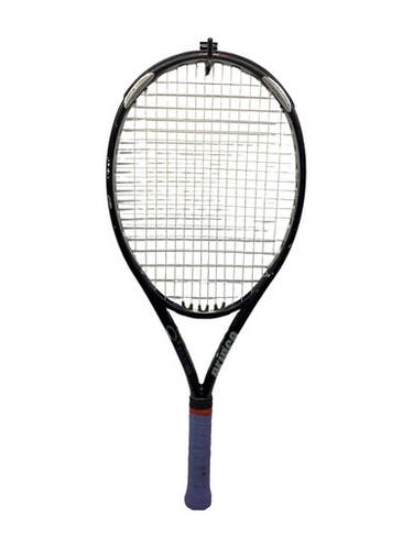 Used Prince 03 Silver Adult Tennis Racquet Black 4 3 8" 11347-s000270144