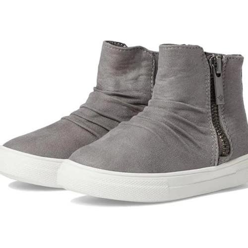 Nina Amanda Boots Toddler 10M Gray Slouchy Detail Round Toe Ankle Bootie ZAP2477