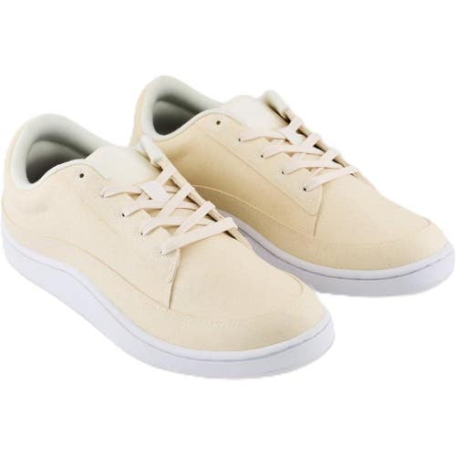 Allbirds Plant Pacer Sneakers Women 6 Beige Leather Lace Up Casual Shoes ZAP2484