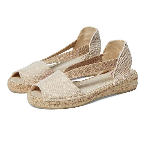 Toni Pons Elora-V Sandals Women's US 8 Ecru Vintage Slip On Espadrille ZAP2504