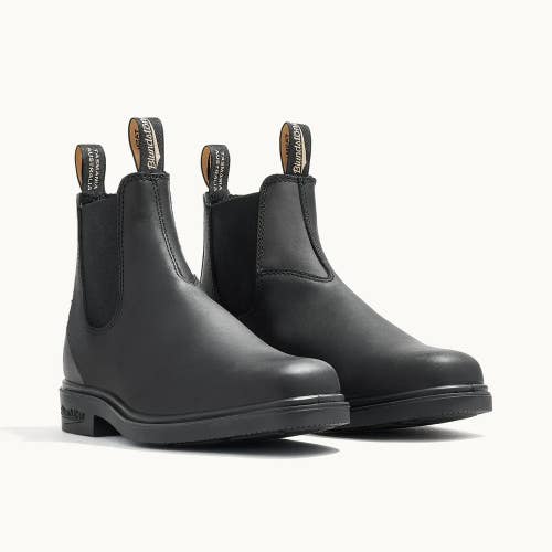 Blundstone 063 Dress Boots Mens 6 Black Full Grain Leather Ankle Chelsea ZAP2547