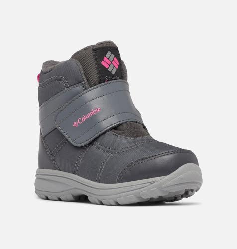 Columbia Fairbanks BC0674-053 Toddler 9 Graphite Waterproof Winter Boots ZAP2555