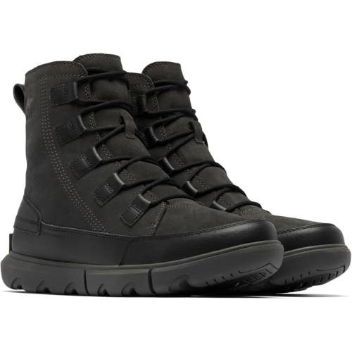 Sorel Explorer Next Boots Men's 11.5 D Black Waterproof Round Toe Ankle ZAP2567
