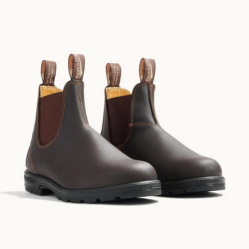Blundstone Classics 550 Boots Mens 10 Walnut Brown Leather Ankle Chelsea ZAP2562