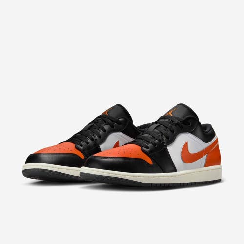 Nike Air Jordan 1 Low 553558-081 Sneakers Mens US 8 Black Lifestyle Shoes LIQ874