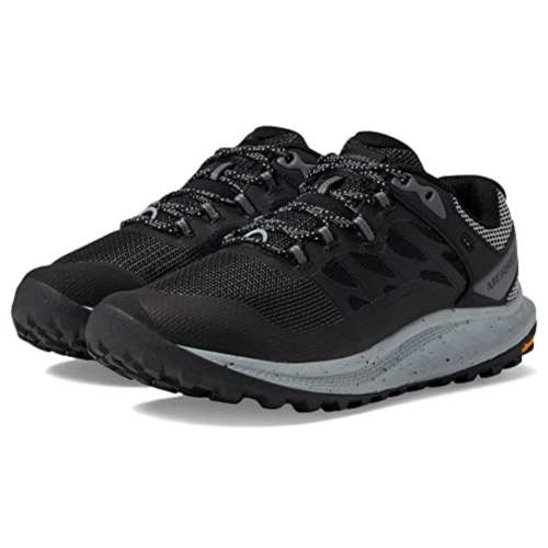 Merrell Antora 3 J067590 Sneaker Womens Black Lace Up Trail Running Shoes LIQ794