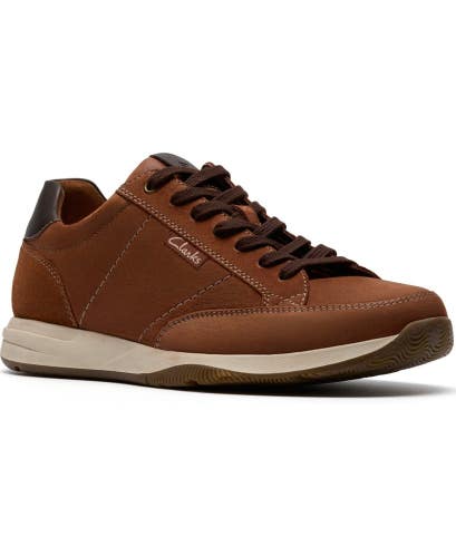 Clarks Townview 26184717 Sneakers Mens Tan Leather Athletic Trainer Shoes LIQ827