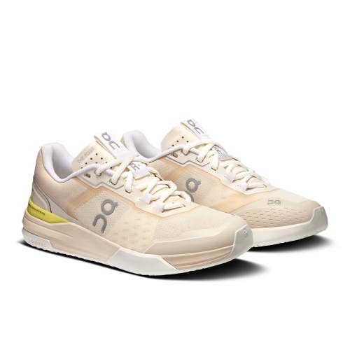 On The Roger Advantage Pro 3WF10183123 Womens 9.5 B Cream Lifestyle Shoes LIQ713