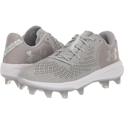 Under Armour Glyde 2.0 Women's 10 M Gray Low Top Metal Softball Cleats RHS8469