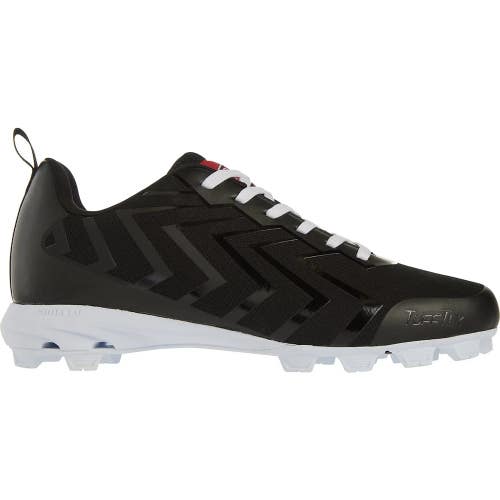 Rawlings Savage Low 174929 Men Black White Lace Up Molded Baseball Cleats UWU220