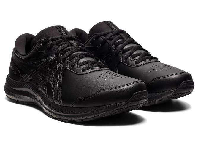 Asics GEL-Contend SL 1131A049-001 Sneakers Men's 9D Black Walking Shoes GBNC1668