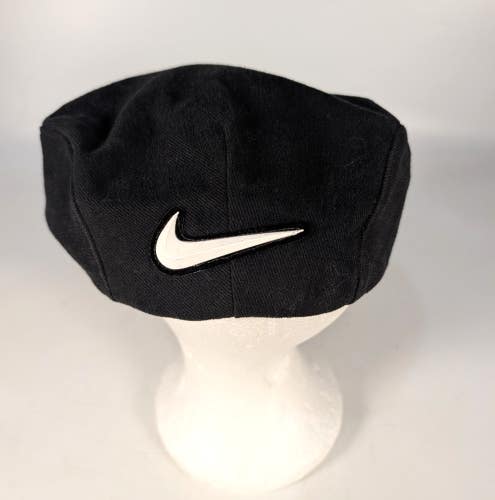 RARE Vintage NIKE Big Swoosh Beret Golf Hat Cap Newsboy Size: XL MADE IN USA