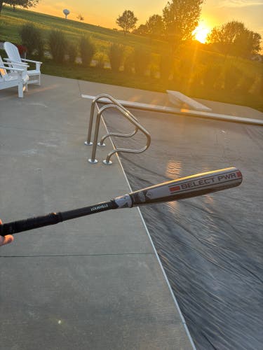 2026 Louisville Slugger Select PWR Hybrid BBCOR Certified Bat (-3) 31 oz 34" (Used)