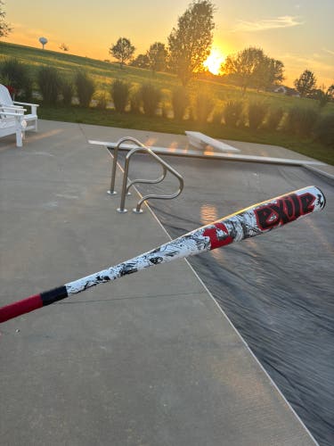 2026 DeMarini Exile Alloy BBCOR Certified Bat (-3) 30 oz 33" (Used)