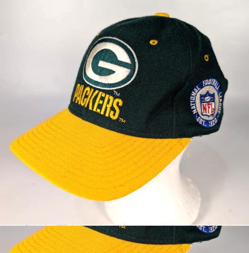 Vintage Green Bay Packers Starter Wool NFL The Natural Size: 7 1/4 Hat Cap