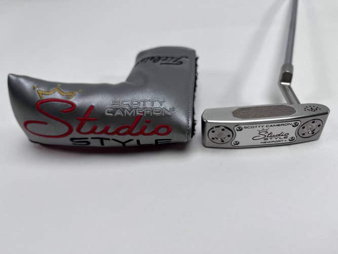 Scotty Cameron Studio Style Newport Plus 2025 Putter 34" Mens RH HC NEW
