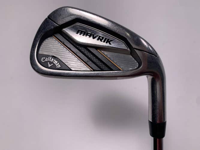 Callaway Mavrik Single 6 Iron True Temper Elevate VSS 95g Stiff Steel Mens RH