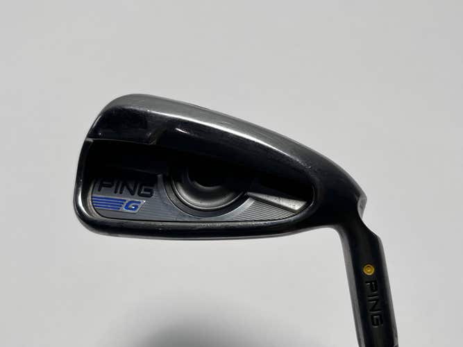 Ping G 2016 Single 7 Iron Yellow Dot 1.5* Up AWT 2.0 Stiff Steel Mens RH