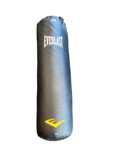 Used Everlast 100lb Heavy Bag Boxing Heavy Bag Black 100 Lb 11883-s000162694