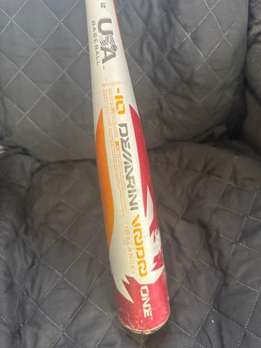 DeMarini Voodoo One Balanced USABat Certified Bat (-10) 20 oz 30" (Used)