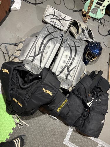 Reebok Revoke Pro Zone Goalie Full Set (Used) [+Helmet, Chest Protector, Pants]