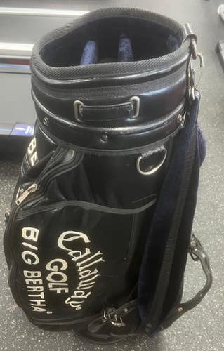 Used Callaway Big Betha Staff Mens Cart Bag Black 11497-c000158295
