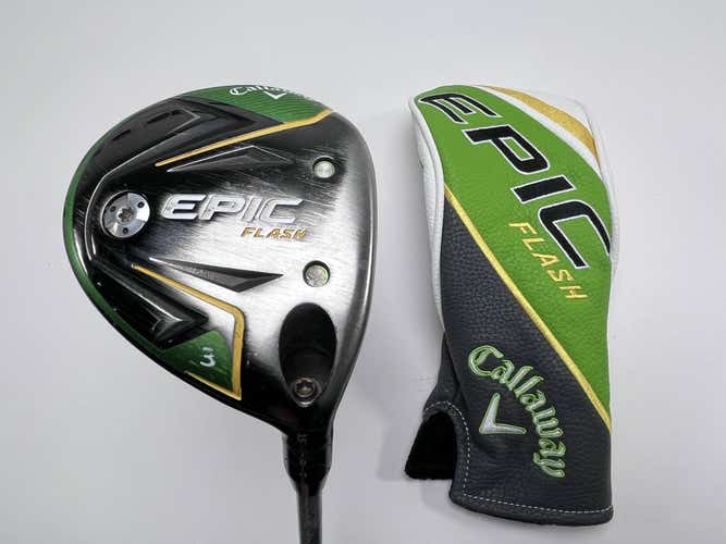 Callaway EPIC Flash 3 Fairway Wood 15* Project X Even Flow 5.0 45g Senior RH HC