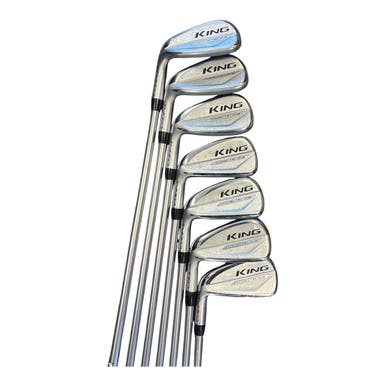 Used Cobra King Forged Tec One Mens Iron Set Lh 4i-pw 11850-s000024730