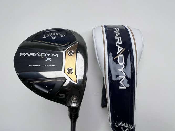Callaway Paradym X 3 Fairway Wood 15* Aldila Ascent Blue 50A 50g Regular RH HC