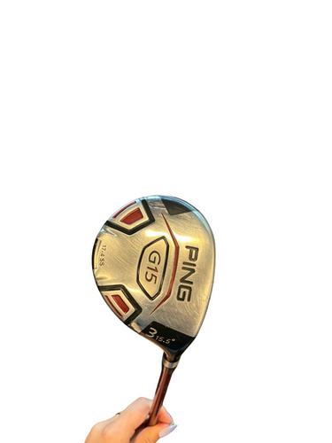 Used Ping G15 Mens Fairway Wood Rh 3 Wood 11682-s000133585