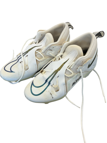 Used Nike Adult Fb Cleats White Senior 9.5 11682-s000133522