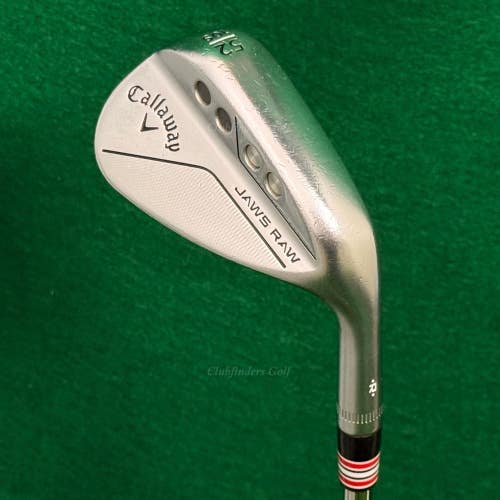 Callaway Jaws Raw Chrome 58-10S 58 Lob Wedge Stepped Steel Wedge Flex