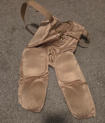 Gold Unisex Small Youth Schutt Game Pants