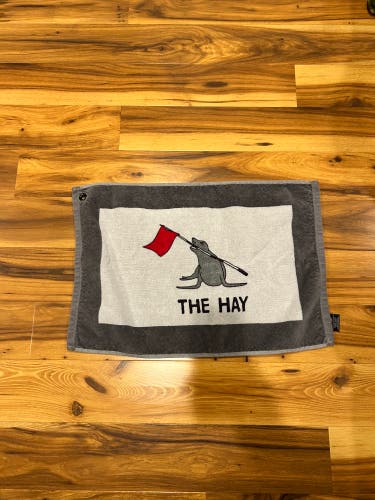Pebble Beach The Hay golf towel